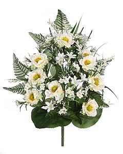 RAMO ANEMONAS ARTIFICIAL 45CM 