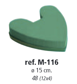 CORAZON CERRADO 15CM 