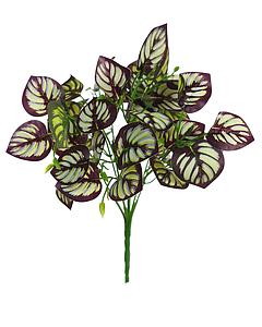 PLANTA HOJA BICOLOR ARTIFICIAL 30CM